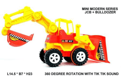 Mini Series JCB Bulldozer with 360 Rotation