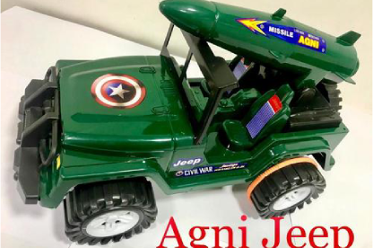 Agni Jai Jawan Jeep Toy