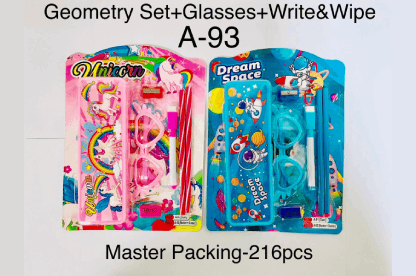 Geometry Set Glasses Write & Wipe A 93