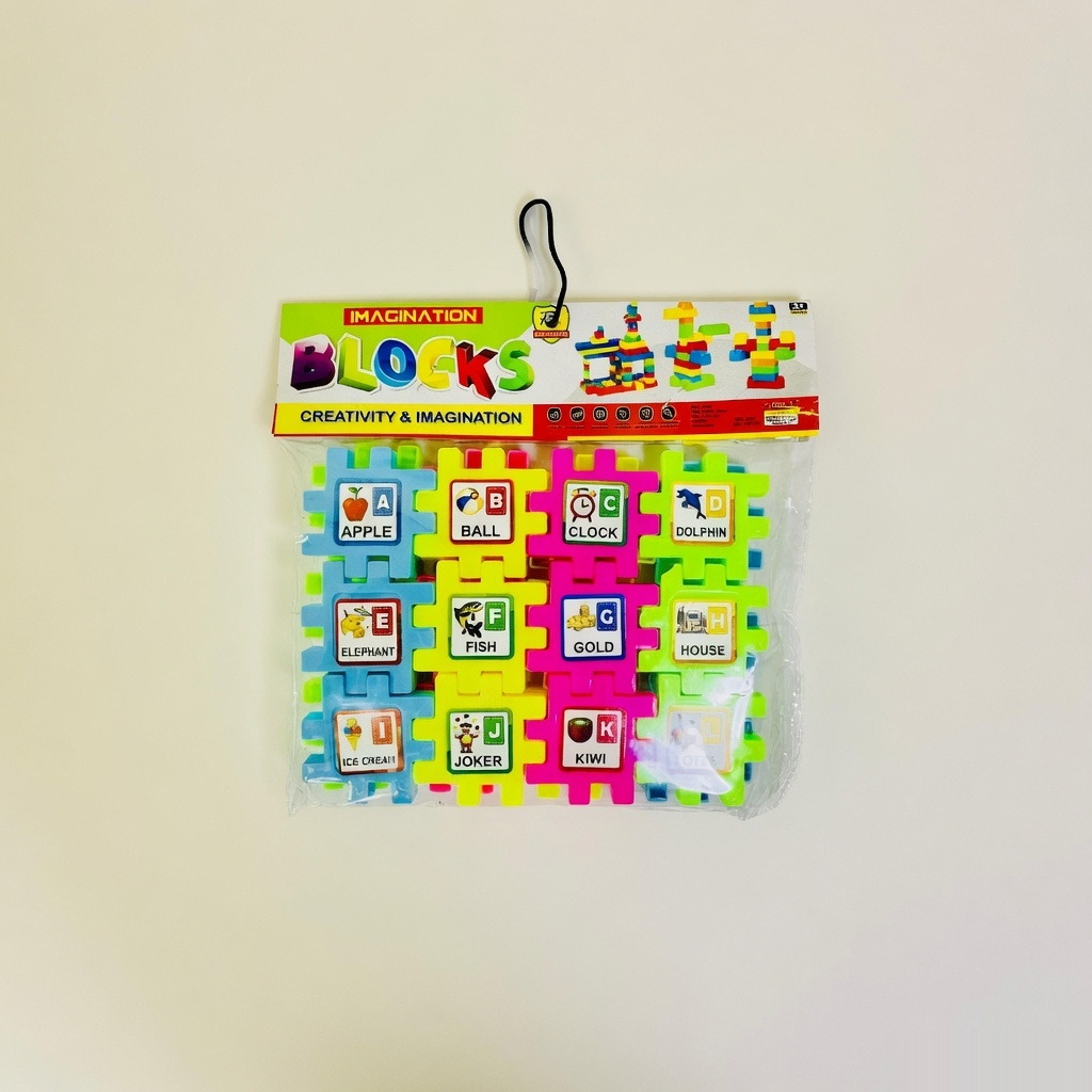 26 Pieces English Alphabet Puzzle Toy - Packed View