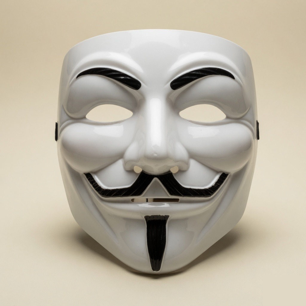 Plastic Hacker Face Mask