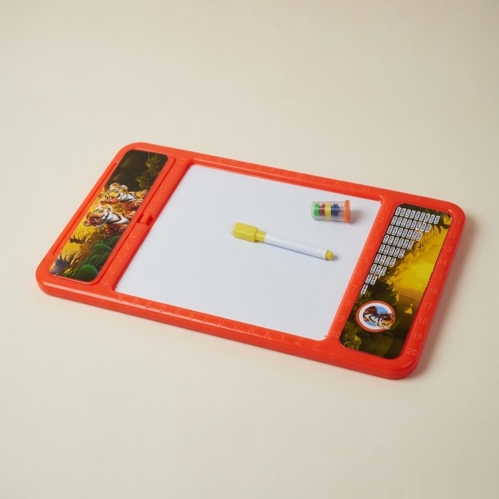 Kids Jumbo Geometry Write And Wipe Slate