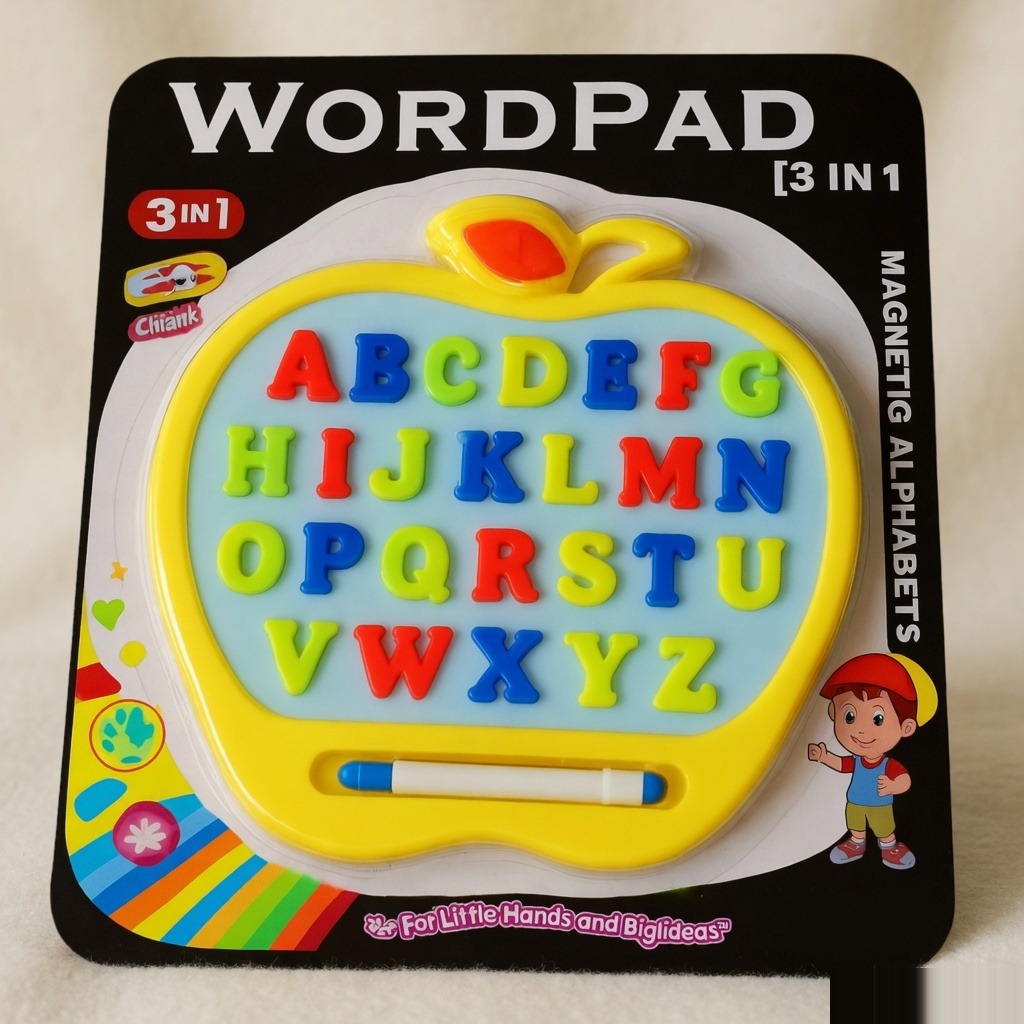 Kids Word Pad Magnetic Slate - Packed View