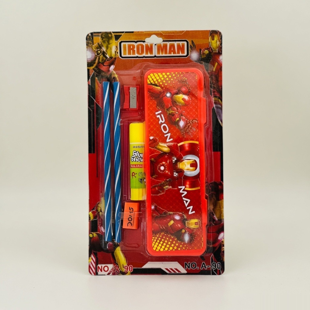 Superhero A 90 Kids Stationery Set