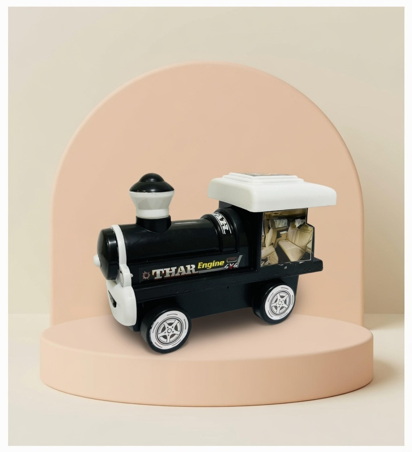 Kids Plastic Thar Train Engine Toy - Studio View