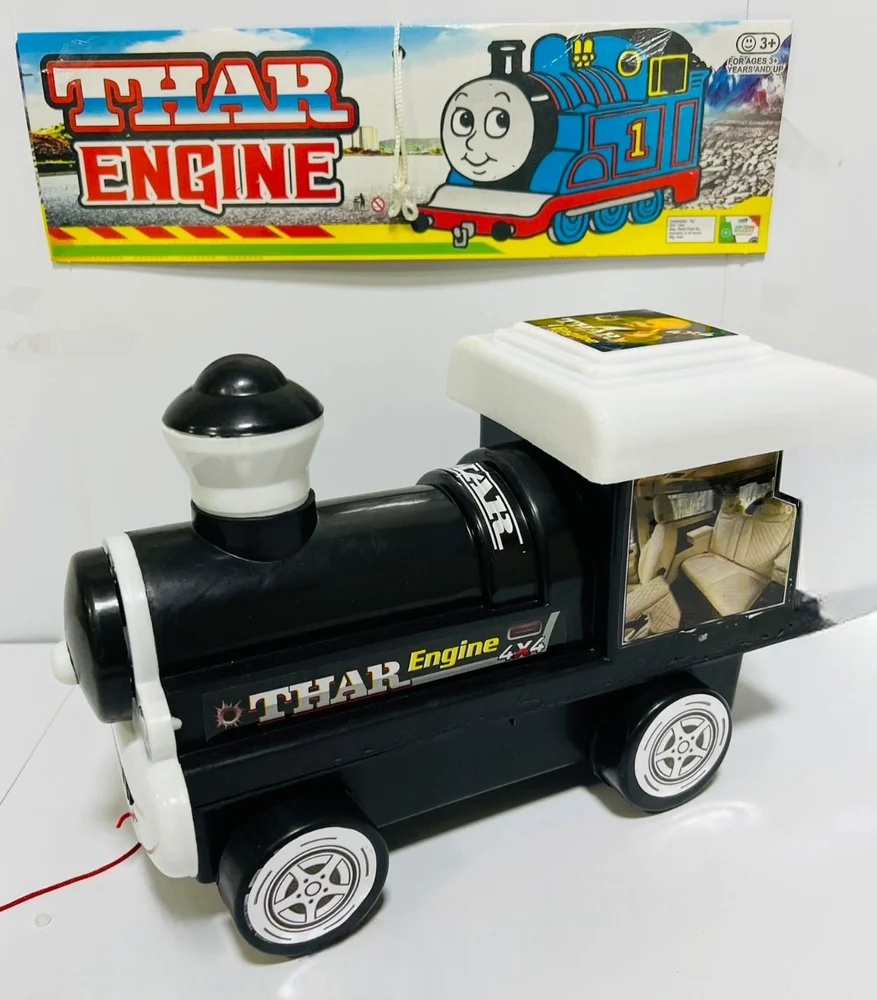 Kids Plastic Thar Train Engine Toy - Listing View