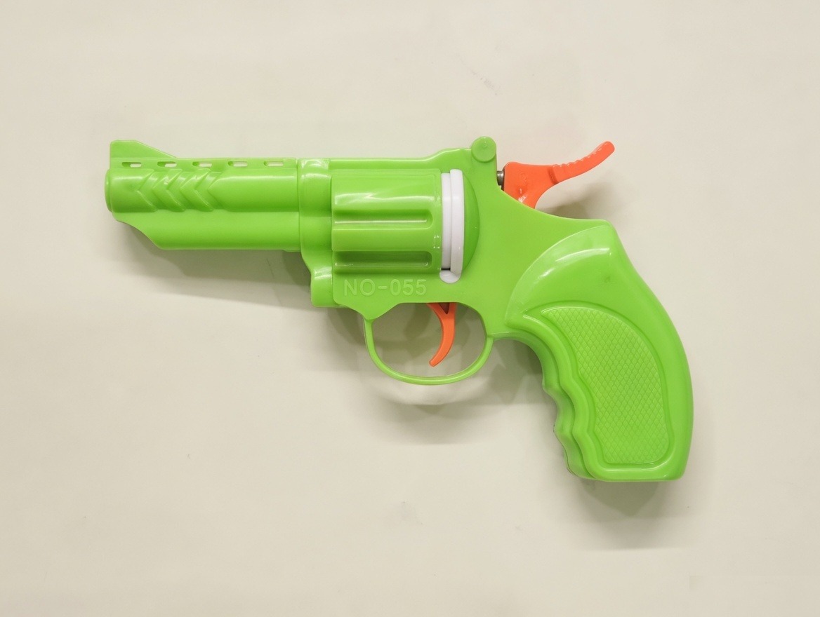 Plastic Toy Matchis gun Revolver Model No 055