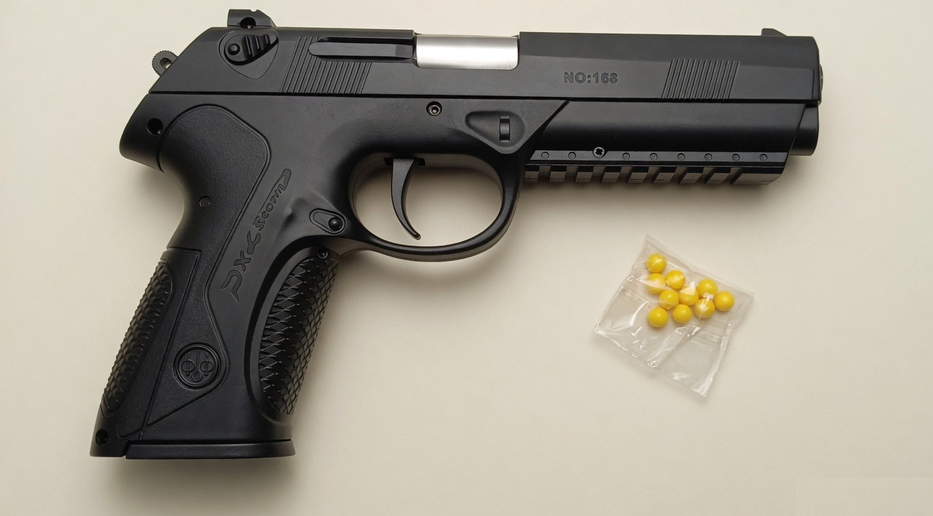 Plastic Toy Pistol Model No 168