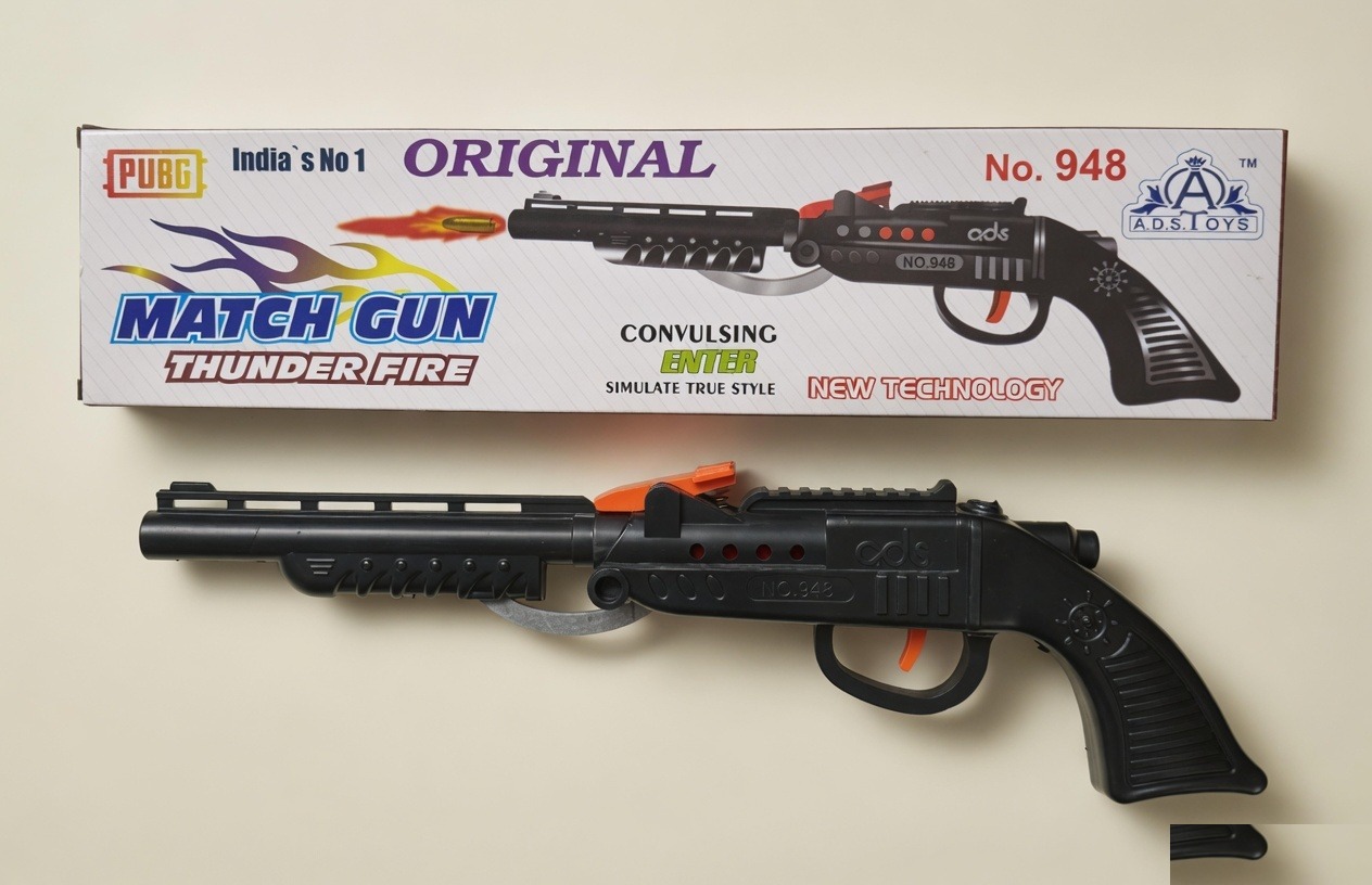 Ads No 948 Plastic Matchis Toy Gun