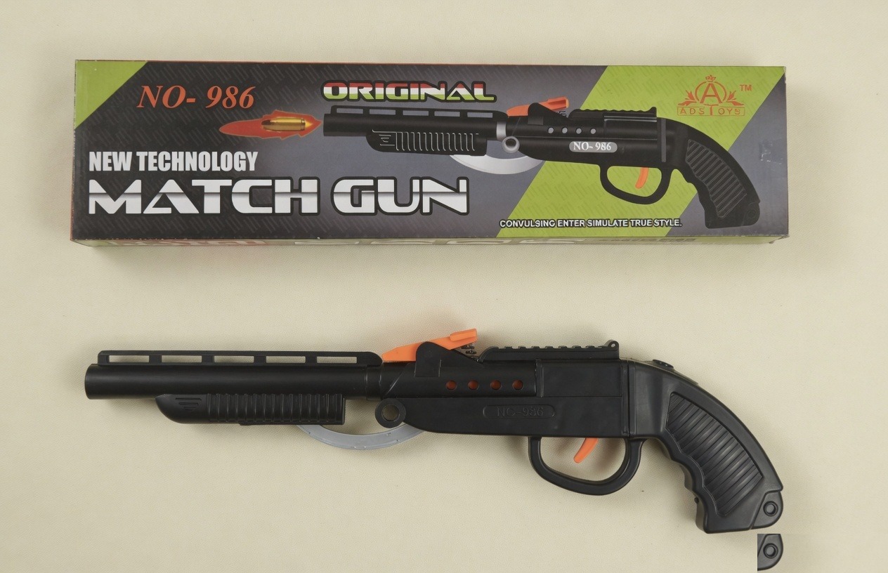 Ads Toys No 986 Plastic Match Gun
