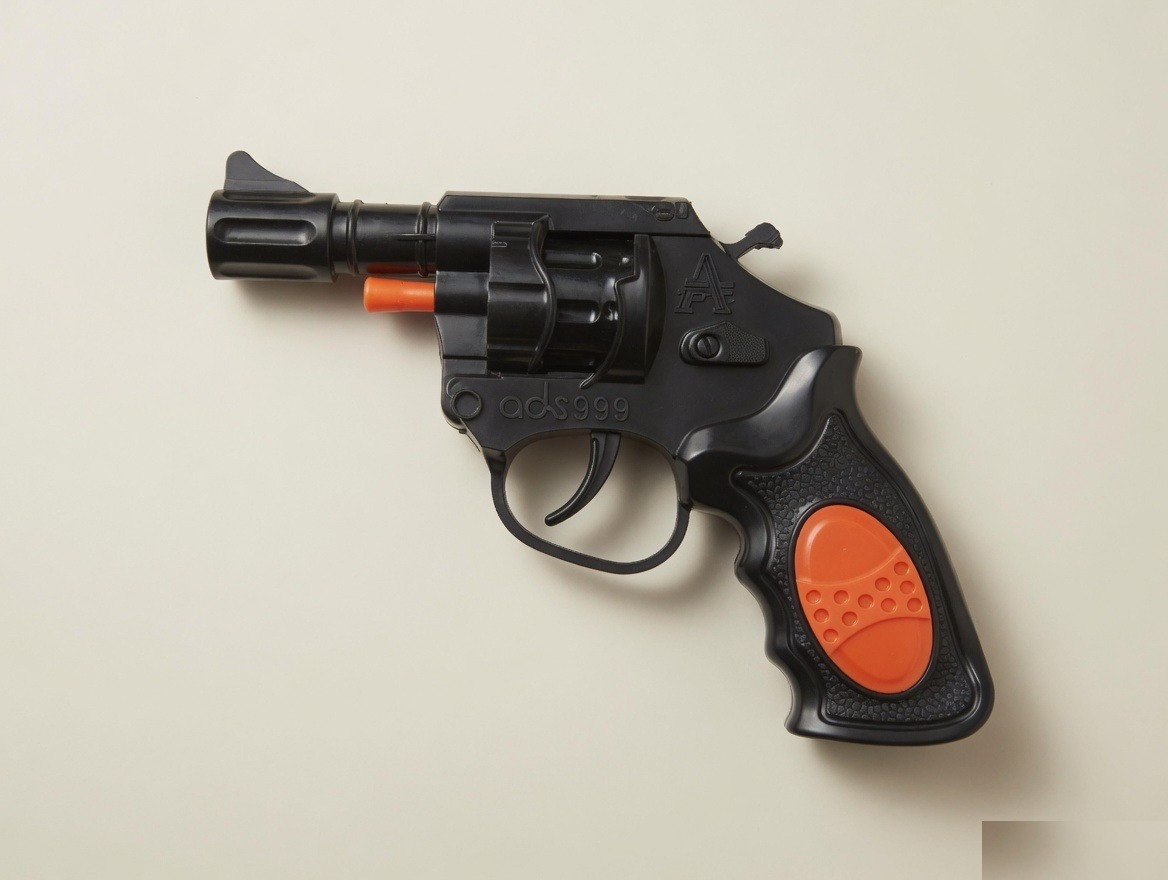 Plastic Toy Revolver Model 999
