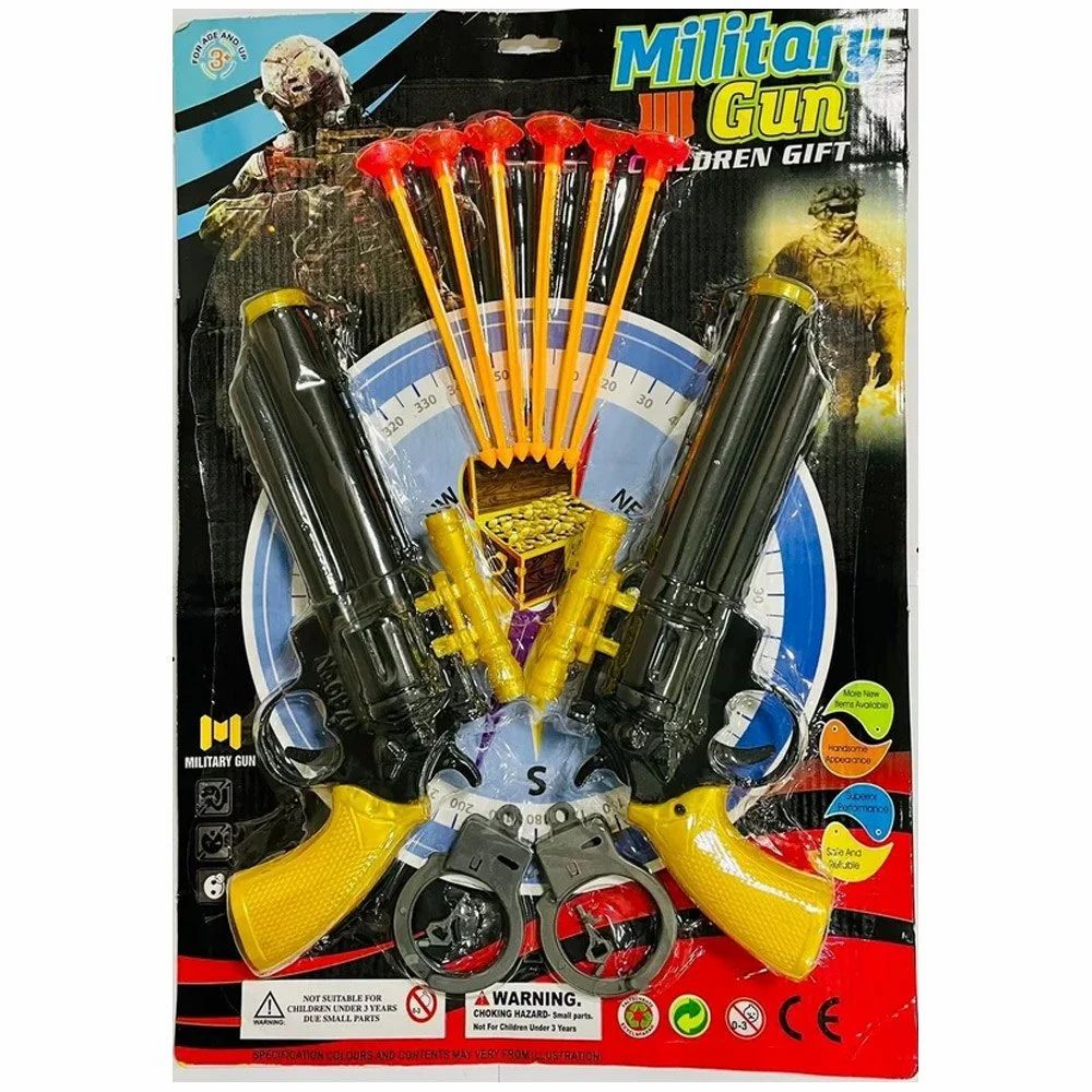 Kids Plastic Military Toy Gun - Listing View