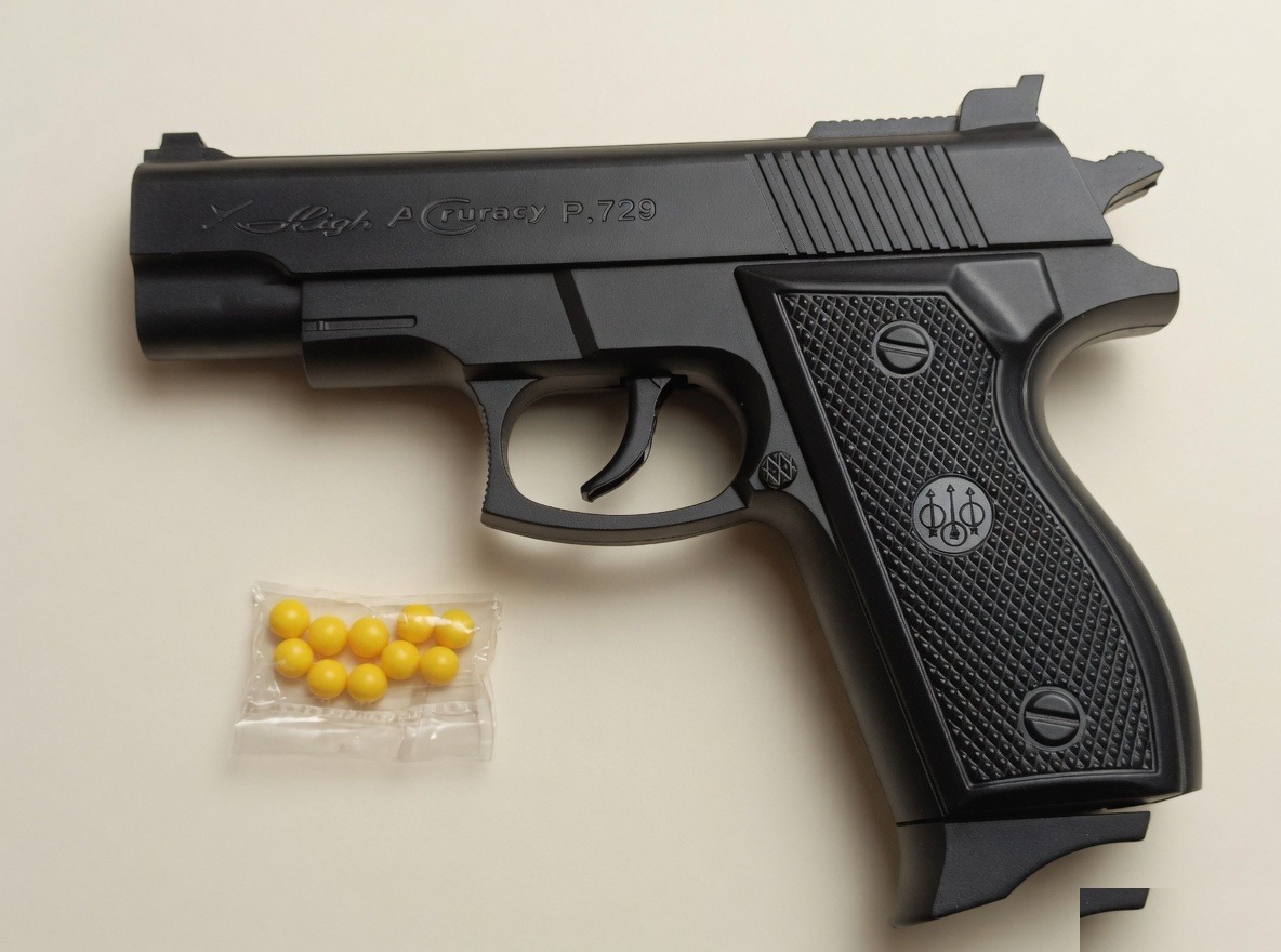 Plastic Toy Pistol Model P.729