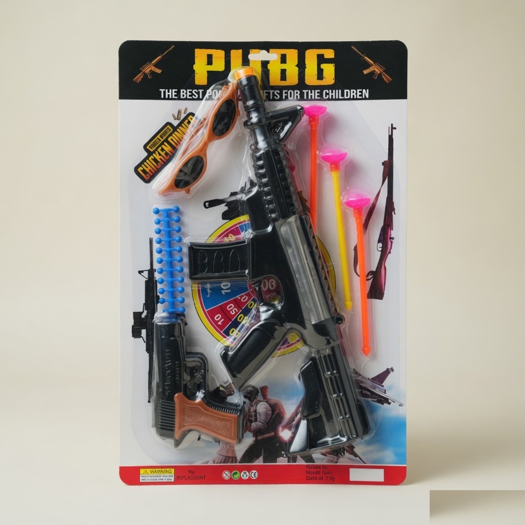 Plastic Pubg 416 Toy Gun - Studio View
